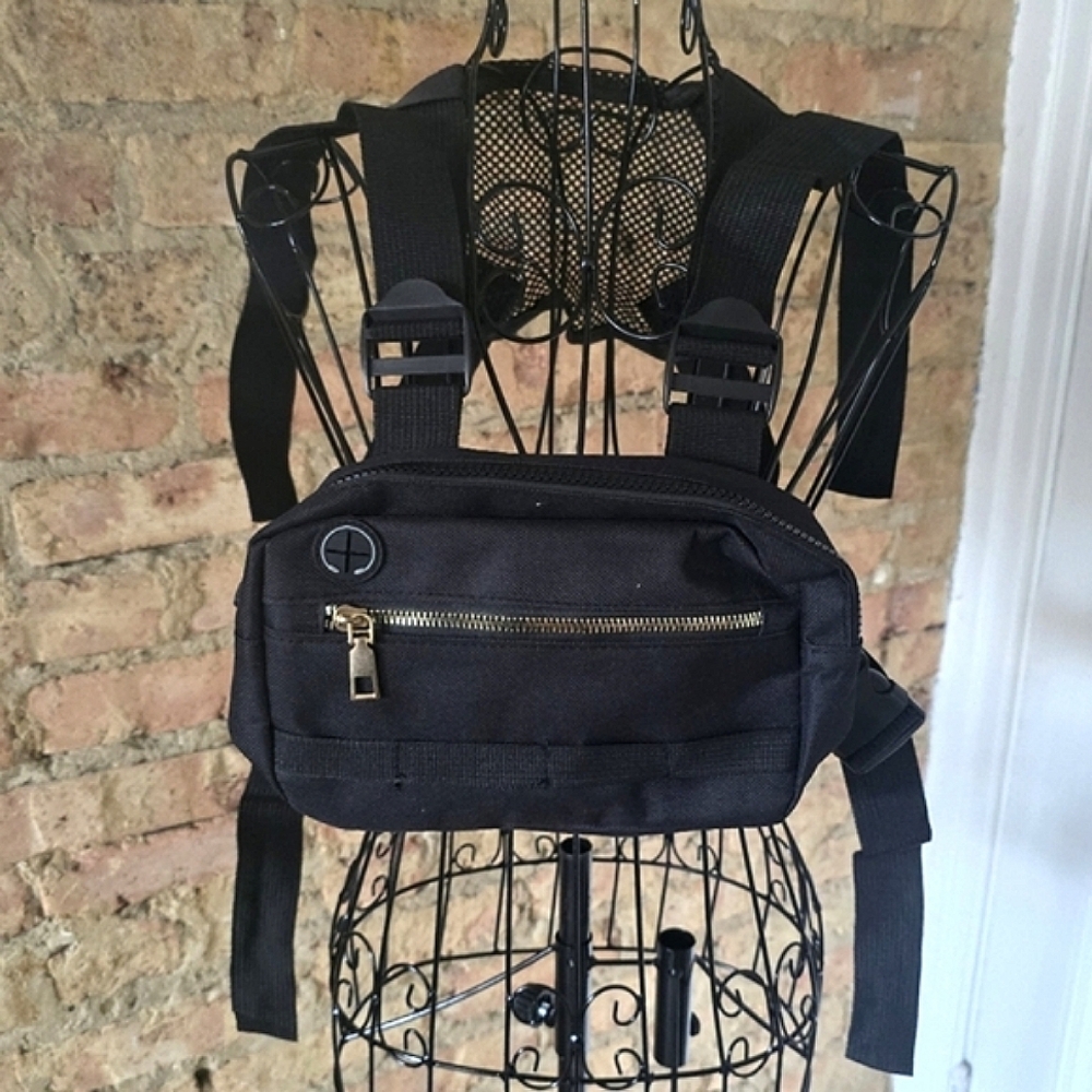 ✌️ Festival Rave Backpack Purse Fanny Pack Belt Bag
